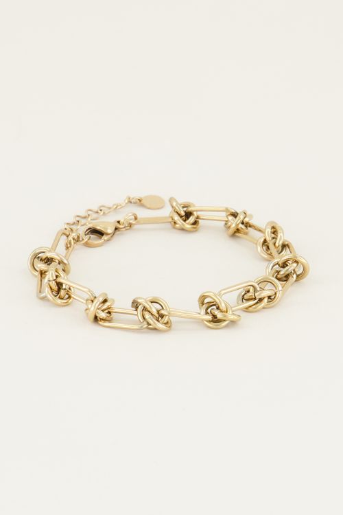 Armband met knoopjes | Knopen armband My Jewellery