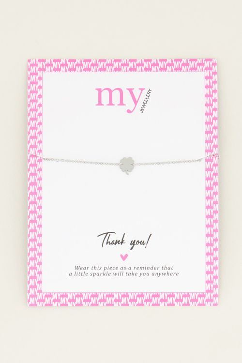 Armband klavertje | Shop online | My Jewellery