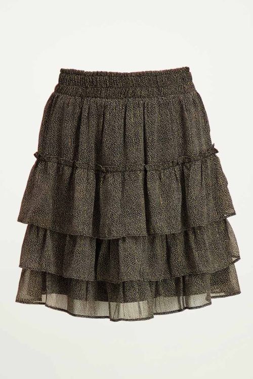 Rok met stipjes & ruffle laagjes | Ruffle rokje My Jewellery