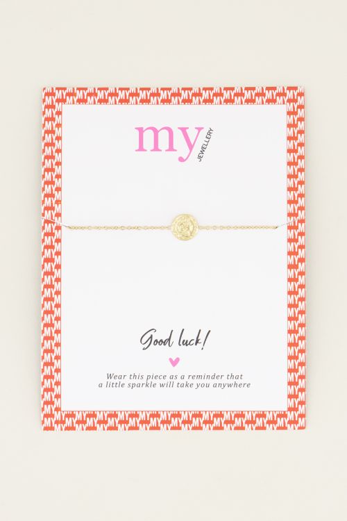 Armband klein muntje | Minimalistische armband My Jewellery