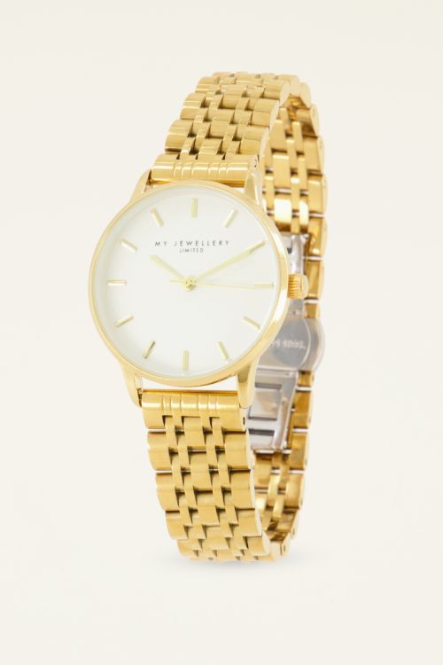 Horloge metalen band | My Jewellery