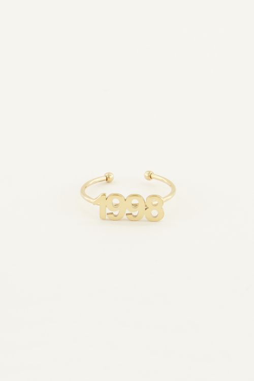 Ring jaartal | Geboortedatum ring My Jewellery