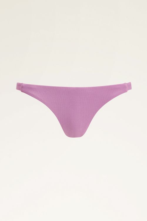 Lila bikini broekje met textuur | My Jewellery