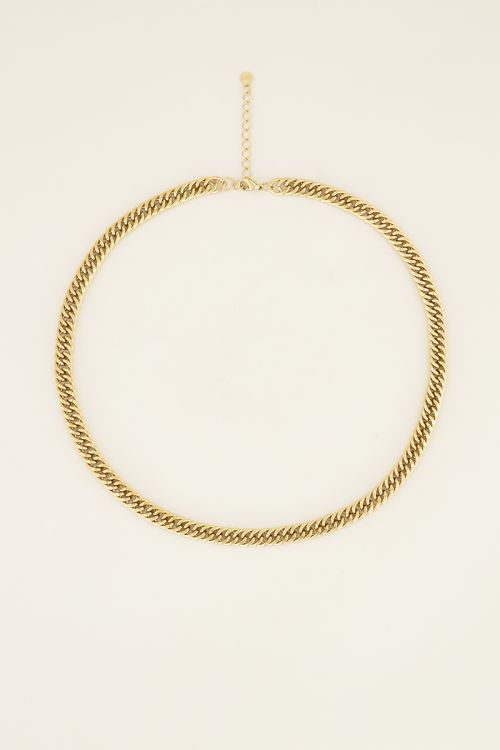 Middellange ketting brede schakels | My Jewellery