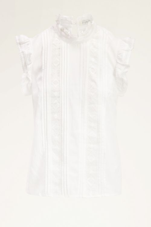 Witte kanten top | Witte top dames | My Jewellery