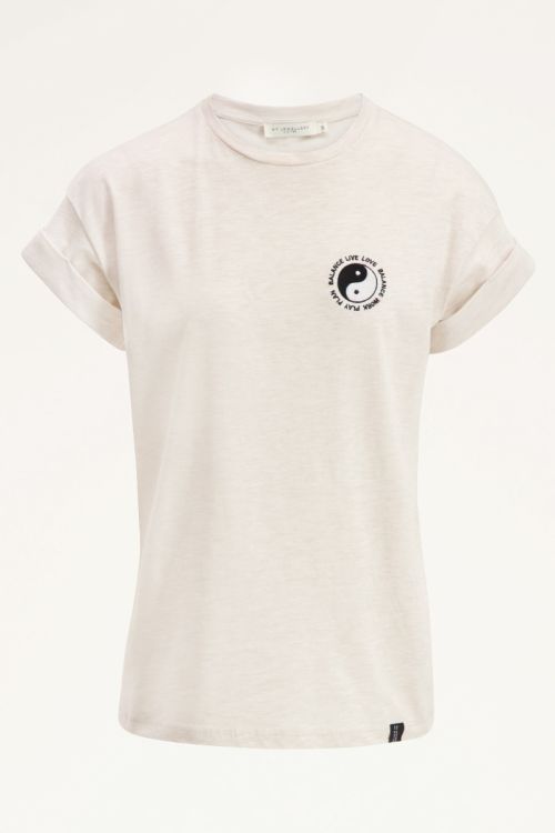 Beige shirt yin yang | My Jewellery