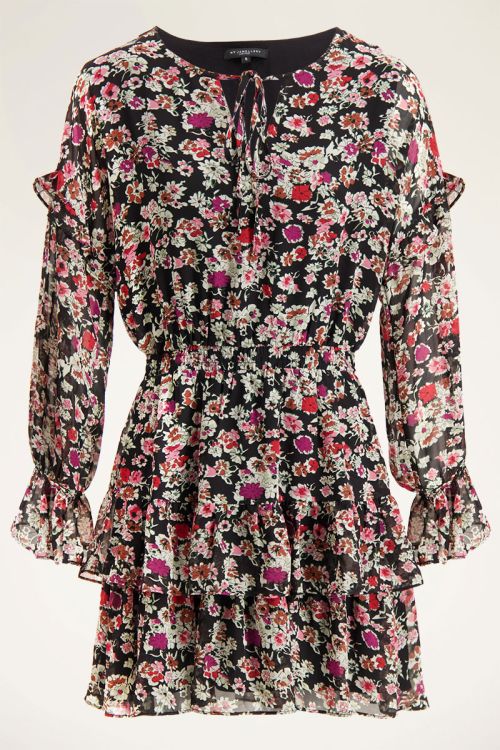 Wildflower jurk met ruffles| My Jewellery