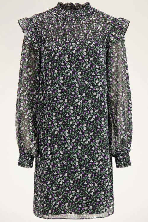 Wijdvallende jurk met bloemenprint| My Jewellery