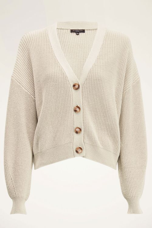 Beige gebreid vest | My Jewellery