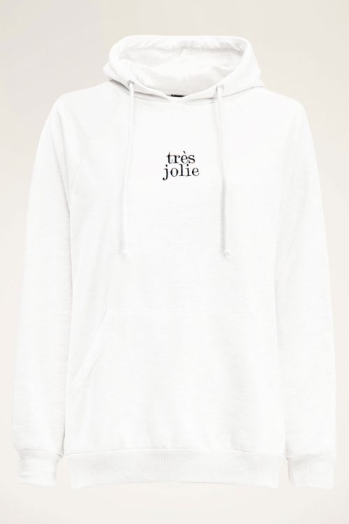 Witte hoodie très jolie | My Jewellery