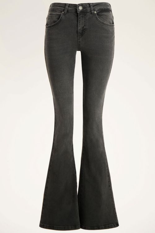 Grey flared jeans | My Jewellery