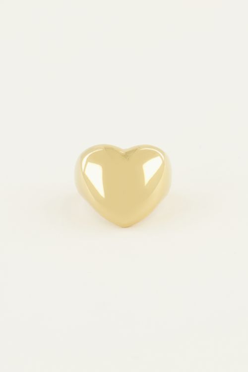 Ring with big heart | My Jewellery