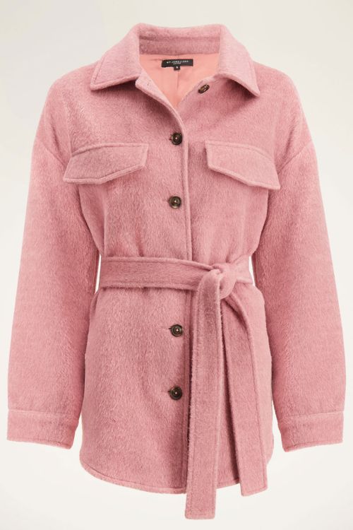 Roze oversized jack met koord | My Jewellery