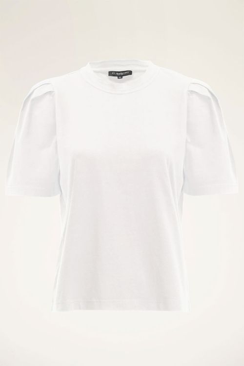 White top with puff sleeves | My Jewellery