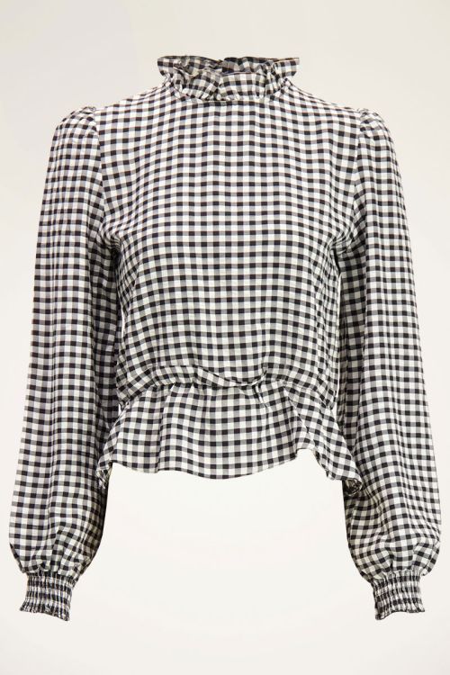 Blouse met ruitjes | My Jewellery