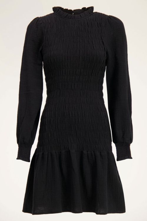 Zwarte jurk smock | My Jewellery