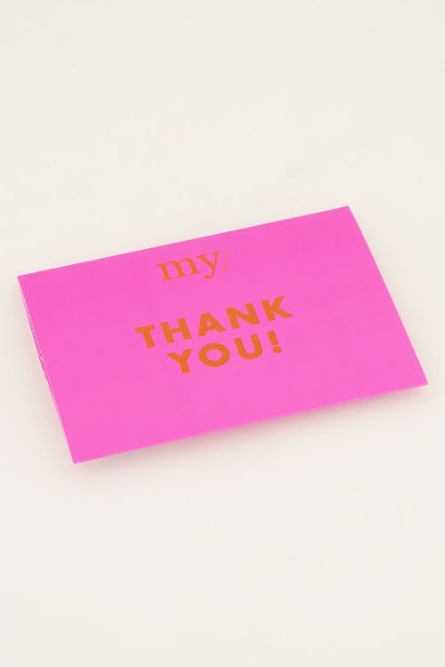 Giftcardholder thank you | My Jewellery