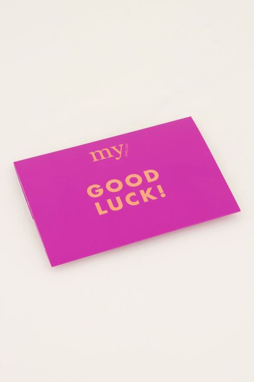 Gift Card Holder „Good Luck“
