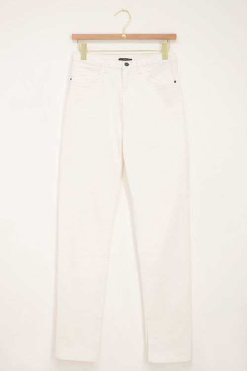 White split jeans