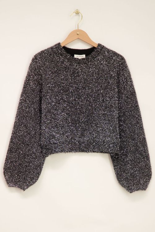 Silver party sweater | My Jewellery