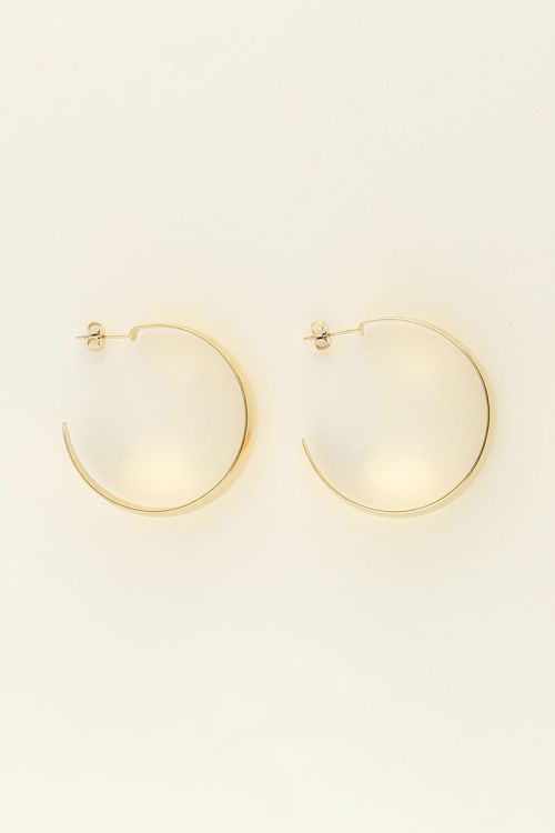 Grote oorringen 90s look | My Jewellery