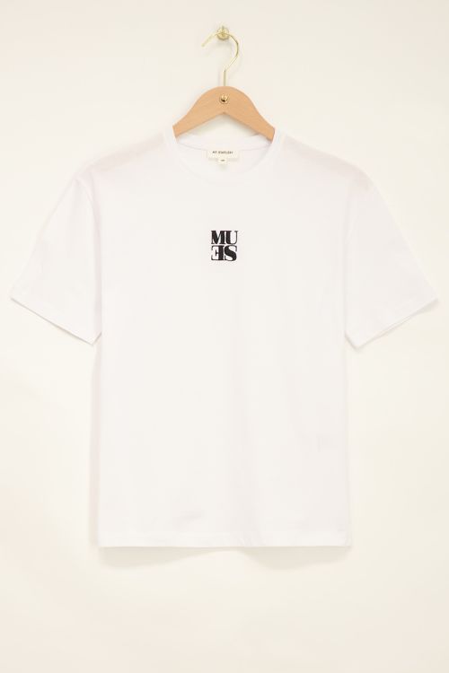T-shirt blanc Muse