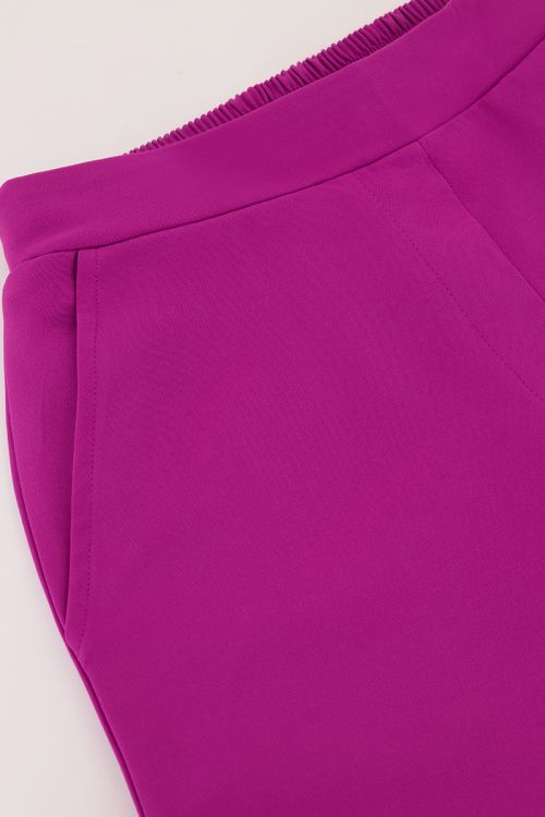 Purple elasticated trousers | My Jewellery