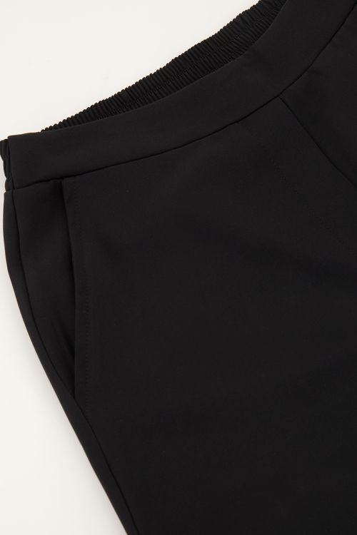Black elasticated trousers | My Jewellery
