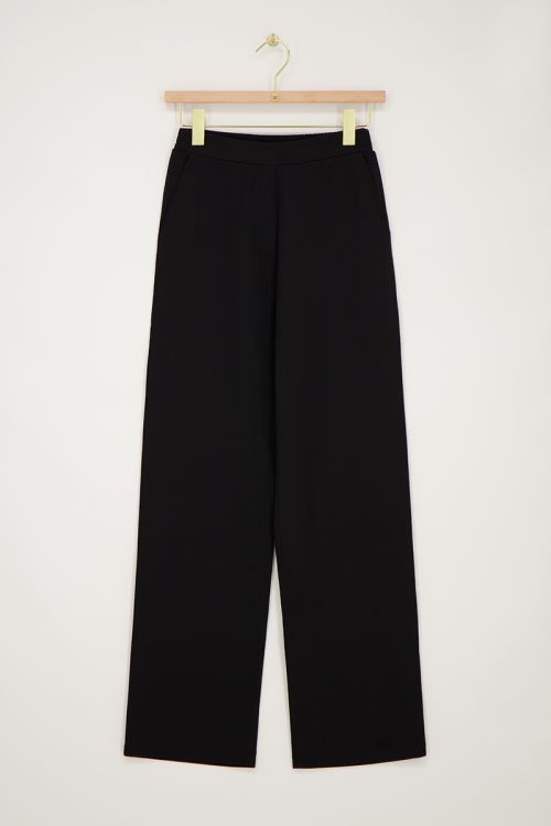 Pantalon noir élastique