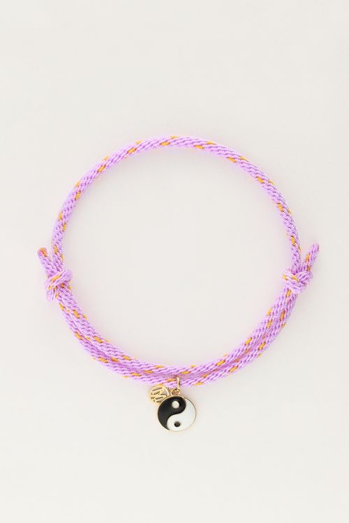 Amazon.com: Yin Yang bracelet, waterproof bracelet, stainless steel silver Yin  Yang charm, spiritual yoga jewelry, black cord, gift for her, custom size :  Handmade Products
