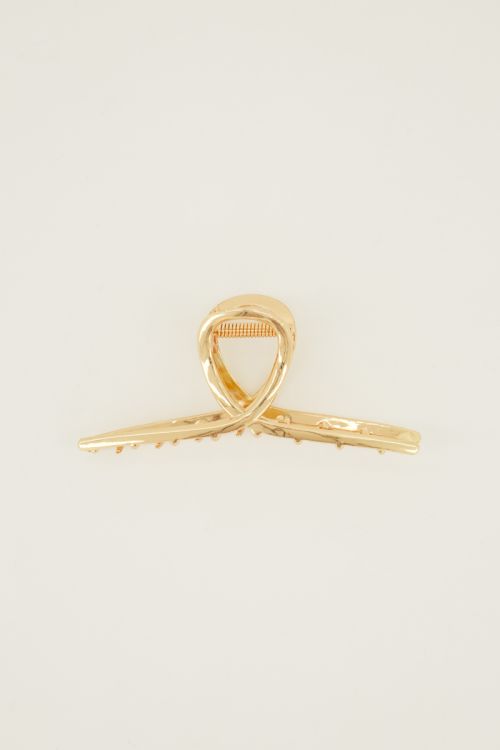 Gold hairclip large | My Jewellery