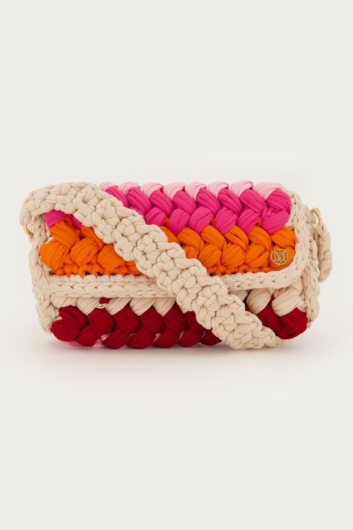 Multicolour crochet shoulder bag | My Jewellery