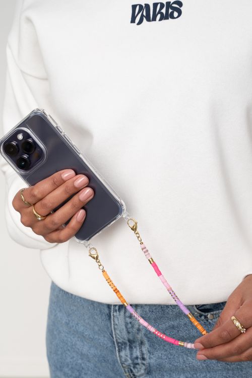 Multi-colour phone cord | My Jewellery