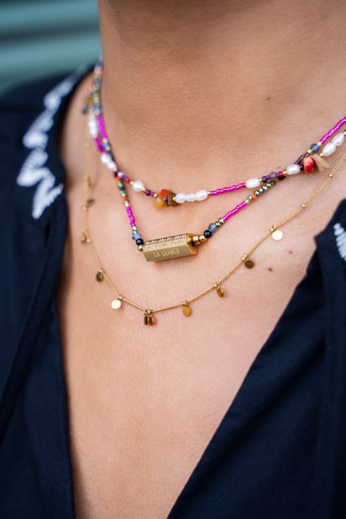 Multikleur ketting met verschillende kralen | My Jewellery