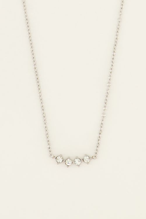 Ketting met meerdere strass stenen | My Jewellery