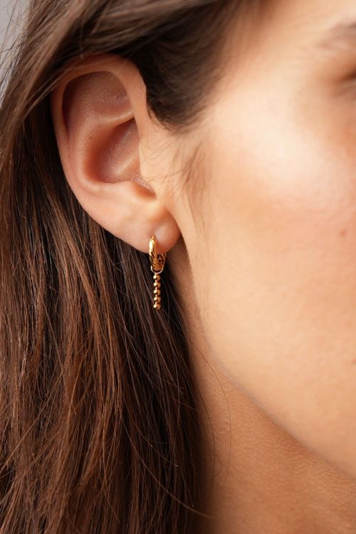 Nomads minimalist earrings with dots | My Jewellery