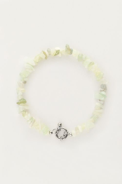 Ocean bracelet with mint green stones | My Jewellery