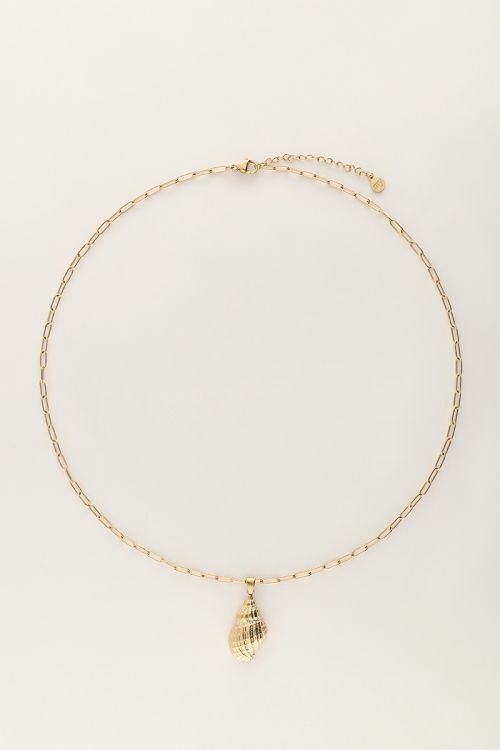 Ocean chain necklace with seashell and pearl | My Jewellery