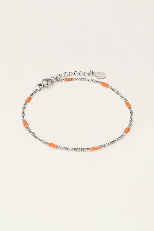 Ocean minimalist orange bracelet | My Jewellery