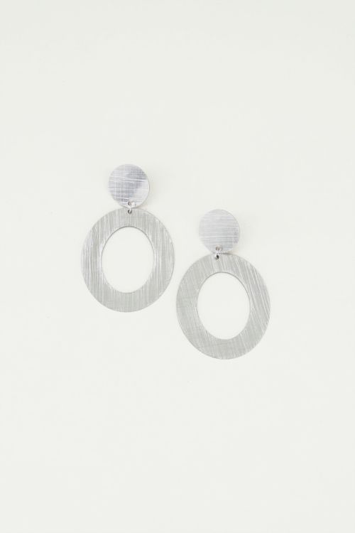 Statement oorhangers kleine ovaal
