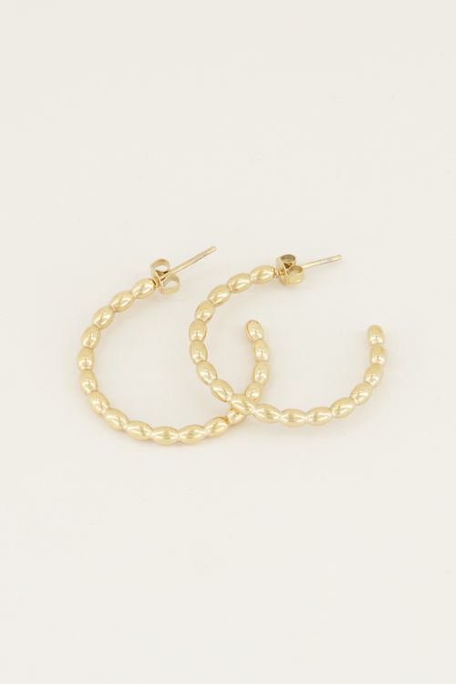 Grote oorbellen bolletjes | Grote oorringen My Jewellery