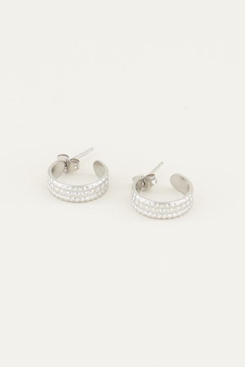 Drop earrings with sphere pattern | Earrings online My jewellery