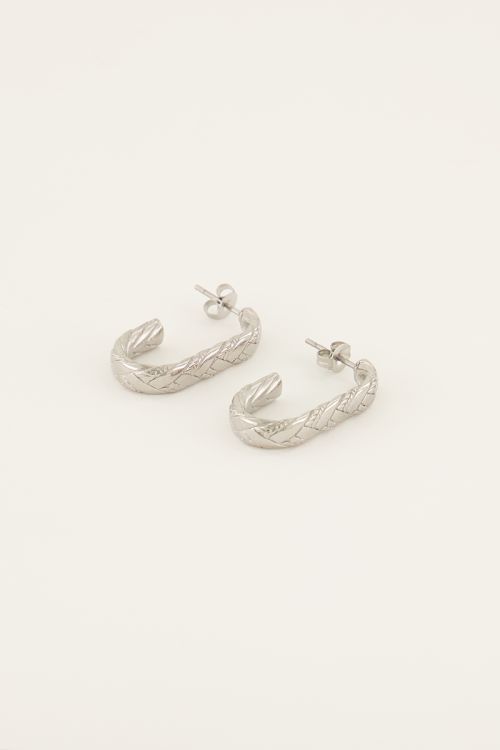 Braided earrings