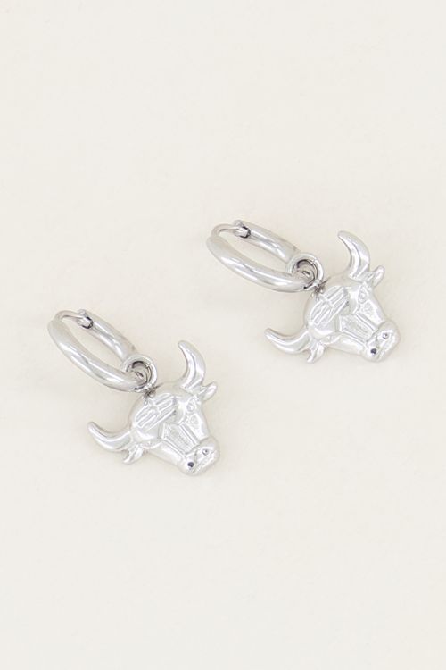 Bull earrings, earring charms My Jewellery