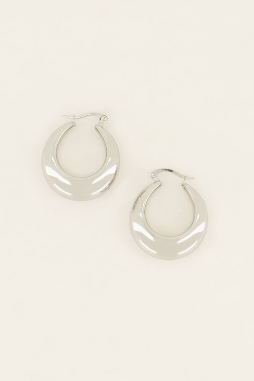 Oorringen 70's glans | My Jewellery