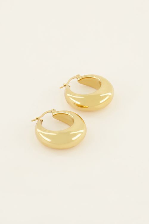 Oorringen 70's glans | My Jewellery