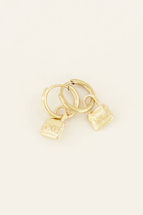 Boucles d’oreilles avec cadenas Love | Boucles d’oreilles Love | My Jewellery