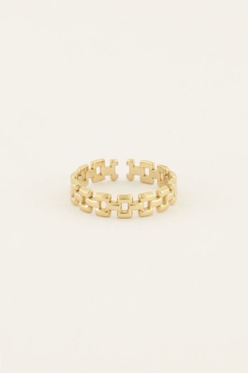 Ring met open schakels | My Jewellery