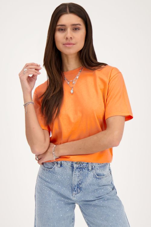 Orange t-shirt c'est la vie | My Jewellery