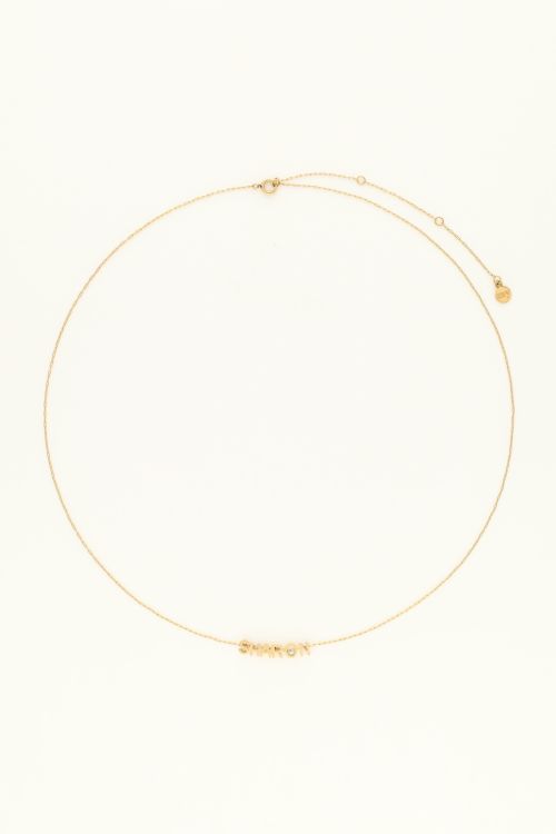 Atelier short necklace with separate charms | My Jewellery